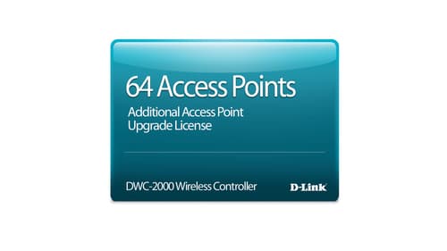 D-Link Business Wireless Plus License - Licence - 64 managed access points - for D-Link DWC-2000 Wireless Controller — view 1
