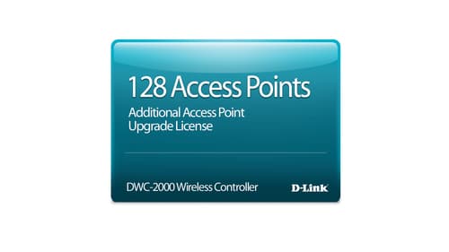 D-Link Business Wireless Plus License - Upgrade licence - 128 managed access points - for D-Link DWC-2000 Wireless Controller — view 1