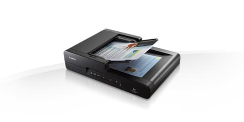 Canon imageFORMULA DR-F120 - Document scanner - CMOS / CIS - Duplex - Legal - 600 dpi x 600 dpi - up to 20 ppm (mono) / up to 10 ppm (colour) - ADF (50 sheets) - up to 800 scans per day - USB 2.0