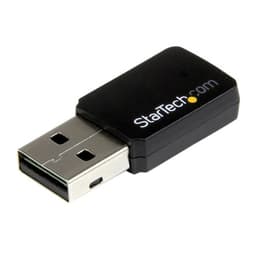 StarTech.com USB 2.0 AC600 Mini Dual Band Wireless-AC Network Adapter - 1T1R 802.11ac WiFi Adapter - 2.4GHz / 5GHz USB Wireless (USB433WACDB) - Network adapter - USB 2.0 - Wi-Fi 5 - black