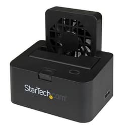 StarTech.com Hot-Swap Hard Drive Docking Station for 2.5"/3.5" SATA III Hard Drives - External eSATA/USB 3.0 Hard Drive Dock w/ UASP (SDOCKU33EF) - Storage controller - 2.5", 3.5" - SATA 6Gb/s - eSATA 6Gb/s, USB 3.0 - black - for P/N: SVA12M2NEUA, SVA12M5NA