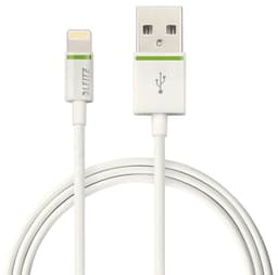 LIGHTNING USB CABLE XL 2M WHITE