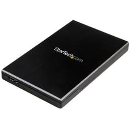 StarTech.com USB 3.1 (10 Gbps) Gen 2 External Hard Drive Enclosure for 2.5" SATA Drives - Portable Hard Drive Enclosure (S251BMU313) - Storage enclosure - 2.5" - SATA 6Gb/s - USB 3.1 (Gen 2) - black - for P/N: BNDTBUSB3142, PEXUS313AC2V, PEXUSB311A1E, PEXUSB311AC2, PEXUSB312A2, PEXUSB314A2V2