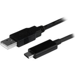 StarTech.com USB C to USB Cable - 3 ft / 1m - USB A to C - USB 2.0 Cable - USB Adapter Cable - USB Type C - USB-C Cable (USB2AC1M) - USB cable - 24 pin USB-C (M) to USB (M) - USB 2.0 - 1 m - black - for P/N: HB30C1A1CPD, HB30C3A1CFBW, HB30C3AGEPD, HB30C3APDW, HB30C4ABW, ST4200MINIC