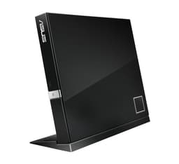 ASUS SBC-06D2X-U - Disk drive - DVD�RW (�R DL) / DVD-RAM / BD-ROM - 6x - USB 2.0 - external - black