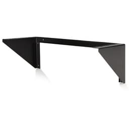 StarTech.com 4U Wall Mount Patch Panel Bracket - 19 inch Steel Vertical Mounting Bracket for Network and Data Equipment (RK419WALLV) - Mounting bracket - wall mountable - black - 4U - 19"