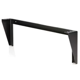 StarTech.com 1U Wall Mount Patch Panel Bracket - 19 in - Steel - Vertical Mounting Bracket for Networking and Data Equipment (RK119WALLV) - Mounting bracket - wall mountable - black - 1U - 19" - for P/N: SV831DUSBUK