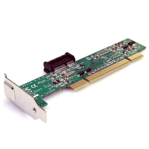 StarTech.com PCI to PCI Express Adapter Card - PCIe x1 (5V) to PCI (5V & 3.3V) slot adapter - Low Profile - PCI1PEX1 - PCIe x1 to PCI slot adapter