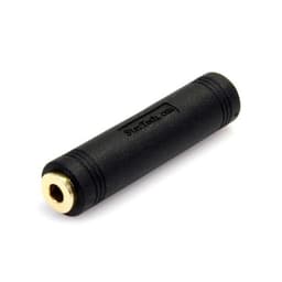 StarTech.com 3.5mm Female to Female Coupler - 3.5mm Audio Coupler - Gold Plated Connectors - Female/Female - Aux Cord Adapter (GCAUD3535FF) - Audio coupler - mini-phone stereo 3.5 mm female to mini-phone stereo 3.5 mm female - black - for P/N: MU15MMS, MU6MMS, SV231QDVIUA, SV231TDVIUA, SV431DL2DU3A, SV431TDVIUA
