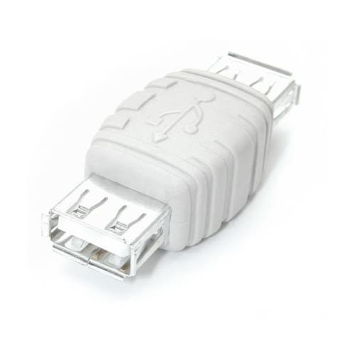 StarTech.com USB A Gender Changer - F/F - USB gender changer - USB (F) to USB (F) - GCUSBAAFF - USB gender changer - USB (F) to USB (F) - for P/N: USBEXTAA_6, USBFAB_10, USBFAB_15, USBFAB_6