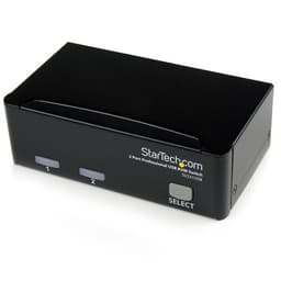 StarTech.com 2 Port Professional USB KVM Switch Kit with Cables - KVM switch - 2 x KVM port(s) - 1 local user - desktop