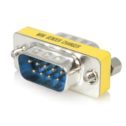 StarTech.com Slimline Serial DB9 Gender Changer - M/M - Serial gender changer - DB-9 (M) to DB-9 (M) - GC9SM - Serial gender converter - DB-9 (M) to DB-9 (M) - for P/N: IC232TTL
