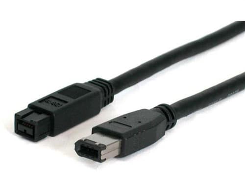 StarTech.com 6 ft IEEE-1394 Firewire Cable 9-6 M/M - IEEE 1394 cable - 6 pin FireWire (M) to FireWire 800 (M) - 6 ft - black - 1394_96_6 - IEEE 1394 cable - 6 PIN FireWire (M) to FireWire 800 (M) - 1.8 m - black - for P/N: BNDTB1394B3, EC1394B2, MPEX1394B3, PCI1394B_3, PEX1394B3, PEX1394B3LP