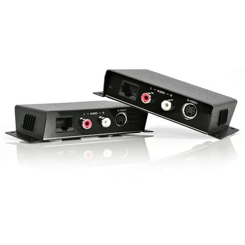 StarTech.com S-Video Video Extender over Cat 5 with Audio - Video/audio extender - over CAT 5 - up to 200 m