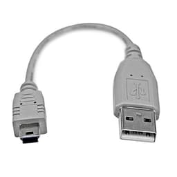StarTech.com 6 in. USB to Mini USB Cable - USB 2.0 A to Mini B - Gray - Mini USB Cable (USB2HABM6IN) - USB cable - USB (M) to mini-USB Type B (M) - USB 2.0 - 15 cm - grey - for P/N: USB2002EXT2, USBEXTAA10BK, USBEXTAA3BK, USBEXTAA6BK, USBPLATE4
