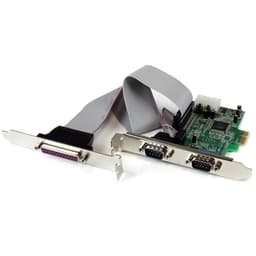 StarTech.com 2S1P Native PCI Express Parallel Serial Combo Card with 16550 UART - PCIe 2x Serial 1x Parallel RS232 Adapter Card (PEX2S5531P) - Parallel/serial adapter - PCIe - serial RS-232