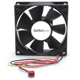 StarTech.com 80x25mm Dual Ball Bearing Computer Case Fan w/ TX3 Connector (FANBOX2) - System fan kit - 80 mm