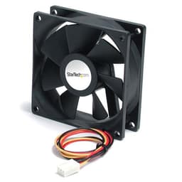 StarTech.com 90x25mm High Air Flow Dual Ball Bearing Computer Case Fan w/ TX3 (FAN9X25TX3H) - System fan kit - 92 mm