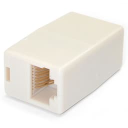 StarTech.com Cat5e RJ45 Modular Inline Coupler - modular inline coupler - Ethernet coupler - cat5e coupler - Network coupler - RJ-45 (F) to RJ-45 (F)
