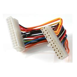 StarTech.com 8in 24 Pin ATX 2.01 Power Extension Cable - Power extension cable - 24 pin ATX (M) to 24 pin ATX (F) - 7.9 in - ATX24POWEXT - Power extension cable - 24 pin ATX (M) to 24 pin ATX (F) - 20 cm
