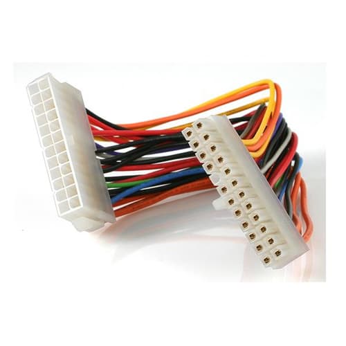 StarTech.com 8in 24 Pin ATX 2.01 Power Extension Cable - Power extension cable - 24 pin ATX (M) to 24 pin ATX (F) - 7.9 in - ATX24POWEXT - Power extension cable - 24 pin ATX (M) to 24 pin ATX (F) - 20 cm