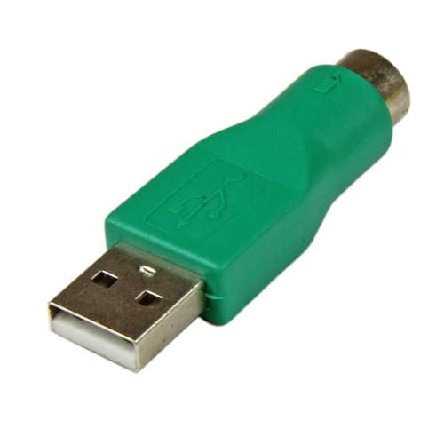 StarTech.com Replacement PS/2 Mouse to USB Adapter F/M - use with PS/2 and USB capable mouse only (GC46MF) - Mouse adapter - PS/2 (F) to USB (M) — view 1