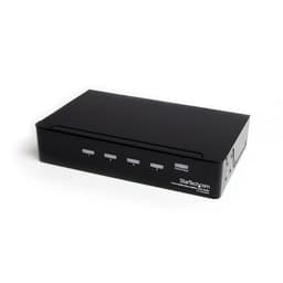 StarTech.com HDMI Splitter 1 In 4 Out - 1080p - 4 Port -Mounting Brackets - 1.3 Audio - HDMI Multi Port - HDMI Audio Splitter (ST124HDMI2) - Video splitter - 4 x HDMI + 4 x audio - desktop - for P/N: SVA12M2NEUA, SVA12M5NA