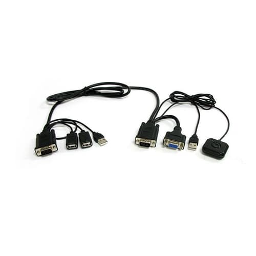 STARTECH.COM 2 PORT USB VGA CAB KVM