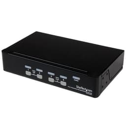 StarTech.com 4-Port USB KVM Swith with OSD - TAA Compliant - 1U Rack Mountable VGA KVM Switch (SV431DUSBU) - KVM switch - 4 x KVM port(s) - 1 local user - desktop - for P/N: IM12D1500P, RACKCOND17HD, RKCONS1701, SVA12M2NEUA, SVA12M5NA, SVUSBVGA10, SVUSBVGA6