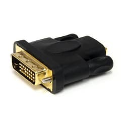 StarTech.com HDMI to DVI-D Video Cable Adapter - F/M - HD to DVI - HDMI to DVI-D Converter Adapter (HDMIDVIFM) - Adapter - dual link - HDMI female to DVI-D male - black - for P/N: HDMM1MP, HDMM2MP, HDMM3MP, RKCOND17HD, SV231DHU34K6, SV231HU34K6, SV431HU34K6