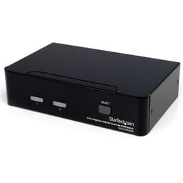 StarTech.com 2 Port DVI KVM Switch - USB DVI Dual Link - Hot-key & Audio Support - 2560x1600 @ 60Hz KVM Switch - KVM Video Switch (SV231DVIUAHR) - KVM / audio / USB switch - 2 x KVM / audio / USB - 1 local user - desktop - for P/N: IM12D1500P, SVA12M2NEUA, SVA12M5NA, USBDVI4N1A10, USBDVI4N1A6
