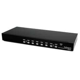 StarTech.com 8 Port 1U Rackmount DVI USB KVM Switch - USB DVI KVM Switch - DVI KVM Switch - USB KVM Switch (SV831DVIU) - KVM switch - 8 x KVM port(s) - 1 local user - rack-mountable - for P/N: RK12OD2, RK2537BKM, RK3236BKF, RK4236BKB, RK4242BK24, RK4242BK30, RKQMCAB12V2