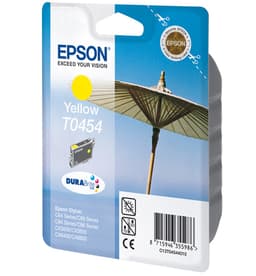 Epson T0454 - Print cartridge - 1 x pigmented yellow - 250 pages