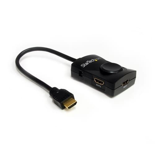 2 PORT HDMI VIDEO SPLITTER WITH AUDI