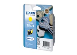 Epson T0474 - Yellow - original - blister - ink cartridge - for Stylus C63, C63 Photo Edition, C65, C83, CX3500, CX6500