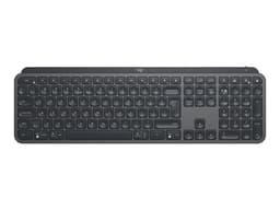 Logitech MX Keys - Keyboard - backlit - wireless - Bluetooth, 2.4 GHz - QWERTY - US International - graphite