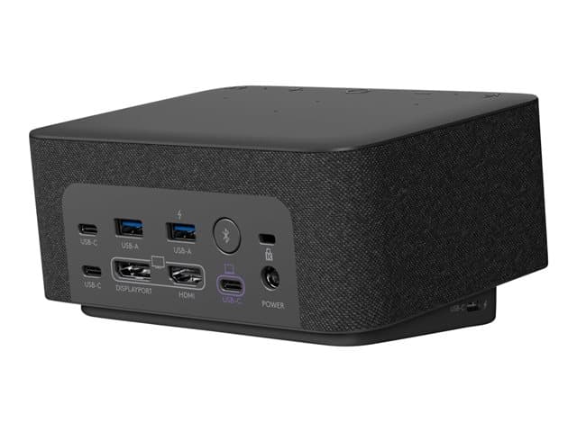Logitech Logi Dock for Teams - Docking station - USB-C - HDMI, DP - Bluetooth - for Room Solution Large — view 4