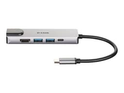 D-Link DUB-M520 - Docking station - USB-C / Thunderbolt 3 - HDMI - 1GbE