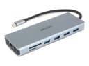 DICOTA - Docking station - USB-C - DP, HDMI - 1GbE