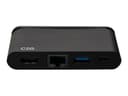 C2G USB C Dock with HDMI, USB, Ethernet, USB C & Power Delivery up to 100W - Docking station - USB-C / Thunderbolt 3 - HDMI - 1GbE
