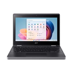 Acer TravelMate B3 Spin 11 TMB311RN-33-TCO - Flip design - Intel N-series - N200 / up to 3.7 GHz - Win 11 Pro Education - UHD Graphics - 8 GB RAM - 256 GB SSD - 11.6" IPS touchscreen 1920 x 1080 (Full HD) - Wi-Fi 6E, Bluetooth - shale black - kbd: UK
