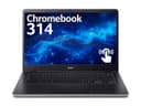 Acer Chromebook 314 C936T-TCO - Intel N-series - N100 / up to 3.4 GHz - Chrome OS - UHD Graphics - 8 GB RAM - 128 GB eMMC - 14" touchscreen 1920 x 1080 (Full HD) - Wi-Fi 6E - shale black - kbd: UK