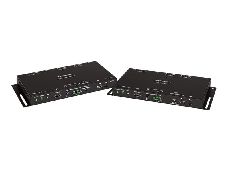 Crestron HD-EXT-USB-2000-C - Video/audio/infrared/serial/network extender - HDMI, HDBaseT - up to 100 m