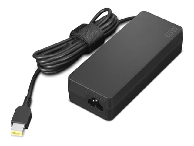 Lenovo - Power adapter - AC 100-240 V - 65 Watt - black