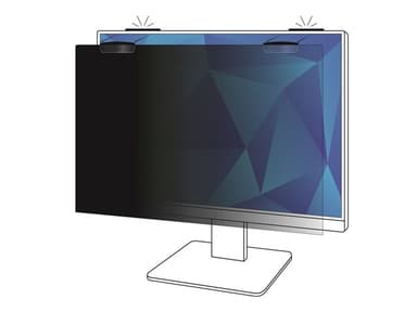 3M - Display privacy filter - removable - magnetic - 27"