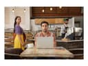 3M Bright Screen Privacy Filter - Notebook privacy filter - removable - flip - 13" - black