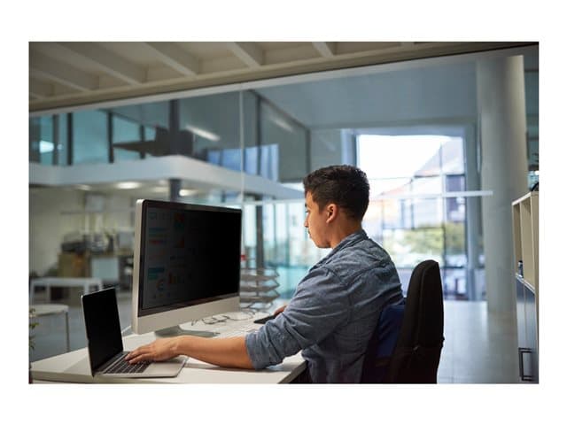 3M - Display privacy filter - removable - magnetic - 24" — view 5