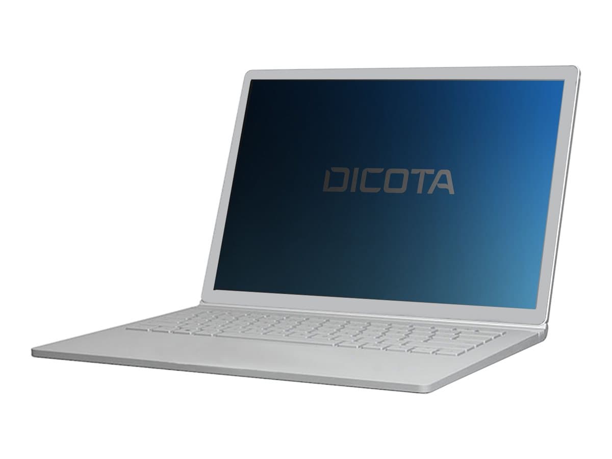 DICOTA - Notebook privacy filter - 16:9 - 2-way - removable - magnetic - 14" - black — view 1