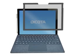 DICOTA Secret - Notebook privacy filter - 2-way - removable - magnetic - 12.3" wide - black - for Microsoft Surface Pro 4