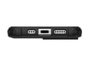 UAG Metropolis Series - Back cover for mobile phone - MagSafe compatibility - thermoplastic polyurethane (TPU), DuPont Kevlar - kevlar black - for Apple iPhone 16